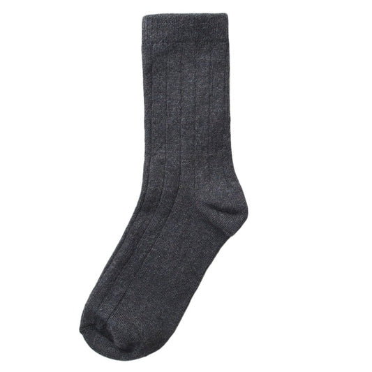 NUI Organics Merino Socks Child Charcoal