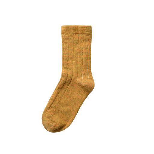 NUI Organics Merino Child Socks Ochre